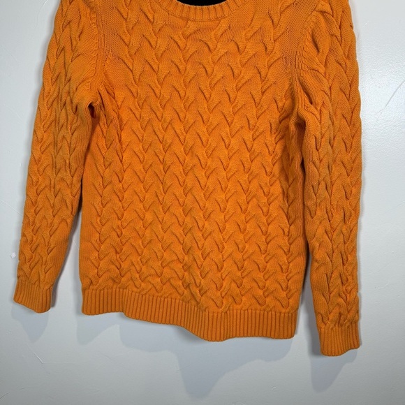 Land's End Drifter Sweater Yellow Size Medium 10-12 - Picture 3 of 11